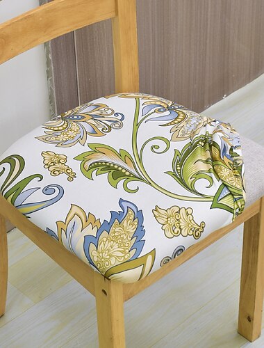 Fodera Per Sedia Da Pranzo Elasticizzata Fodera Per Sedia Boho Fodere Per Sedili Rimovibili Lavabili Fodere Per Cuscini Protettivi Per Sedia Da Pranzo, Ufficio