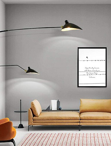 Pendel-Wandlampe im einfachen Stil mit Kuppellampenschirm 1-2 Licht schwarze Wandlampe geeignet für Korridor Eingang Schlafzimmer Esszimmer E26 / E27-Glühlampe