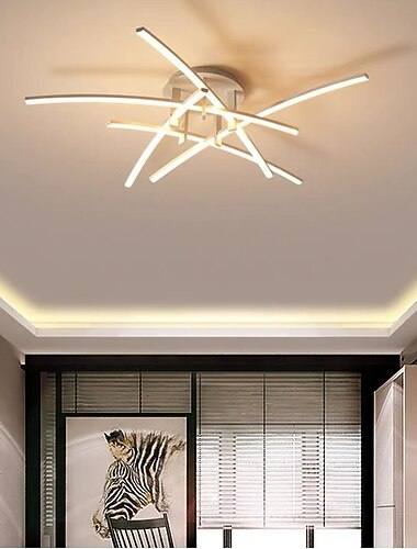 LED-Deckenleuchten moderne 5-Lichter kompatibel mit Wohnzimmer Schlafzimmer Arbeitszimmer verstellbare LED-Deckenleuchte für Kücheninsel