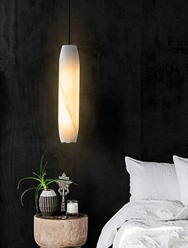 suspension led luminaire suspendu en marbre du milieu du siècle pour îlot de cuisine salle à manger salon luminaire suspendu base e26