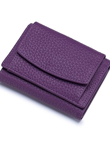 Echte Leder Damen Geldbörsen und Taschen Mode kleine Brieftasche mit mini Münzfach RFID-blockierende Geldbörse