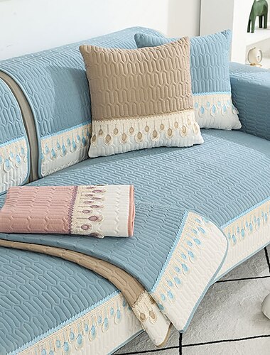 bankmat bankhoes bank hoes grijs anti-kat kras bank zitkussen hoes voor fauteuil loveseat 4- of 3-zits L-vorm voor kinderen, huisdieren, katten(niet per set verkocht)