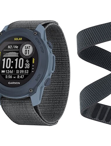 Klockarmband för Garmin Fenix 7X 7S 7 Pro Approach S70 Epix Pro 42mm 47mm 51mm Instinct 2X Tactix 7 Amoled Forerunner 955 255 Enduro Marq Descent Quatix 20mm 22mm 26mm Nylon Ersättning Rem 20mm 22mm