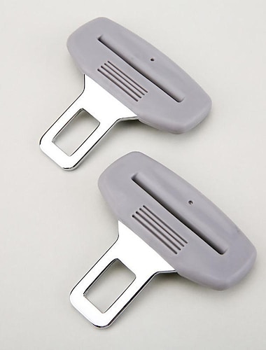 2 stk sikkerhedssele justeringsclip – Elastisk sikkerhedssele stopper spænde bilinteriør tilbehør