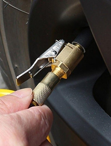 Automobilový inflační pumpa rychlospojná pumpa rychlé nabíjení ventilků pneumatik adaptér pro vybavení tlakový typ sklíčidlo nafukovací ventilek