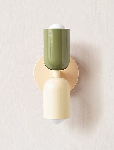 led wandlampen koper minimalisme op en neer warm wit licht 5w 3000k wandkandelaars moderne eigentijdse stijl woonkamer slaapkamer eetkamer metalen wandlamp