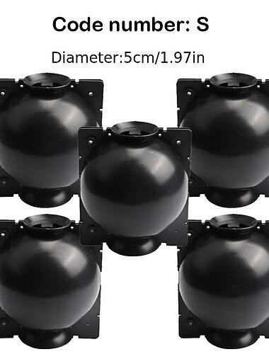 5 Stück wiederverwendbare Pflanzenbewurzelungsvorrichtung Pflanzenbewurzelung Growbox Hochdruckvermehrungsball Pfropfgerät Botanik Root Controller Gartenpflanze Rooter Box für Rosenbaum Obst Busch