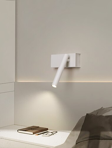 lightinthebox led vegglamper 7w kreativ roterbar justerbar vegg lysfjernkontroll soverom nattbord leselys