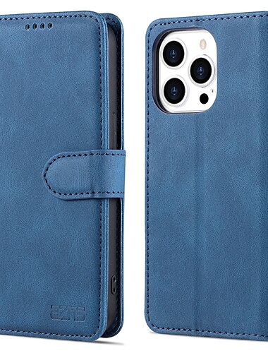 telefono Custodia Per iPhone 17 Pro Max 17 Air 16 15 14 Pro Max Plus 13 12 11 Pro Max Mini Custodia Portafoglio Custodia a Flip con Supporto Slot per Carte Tinta unica Pelle PU