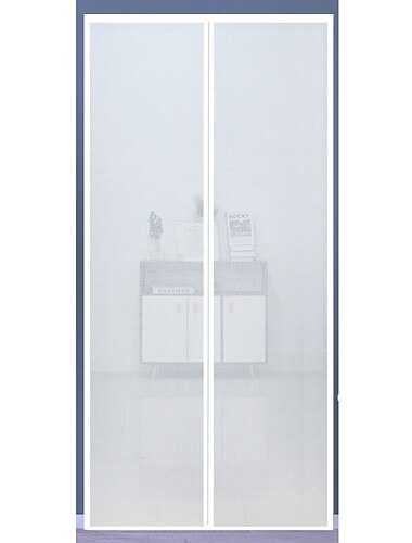 Porte Écran Magnétique Portable Moustiquaire Magnétique Entrée Pour Porte Coulissante Garage Patio Cuisine Salon Chambre Salle de Bain Bar Entrée Facile pour Animaux et Enfants