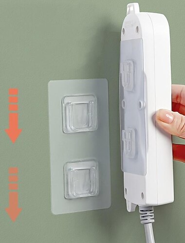 Maximieren Sie Ihren Stauraum mit diesen 13,2 lbs schweren doppelseitigen Wandhaken!