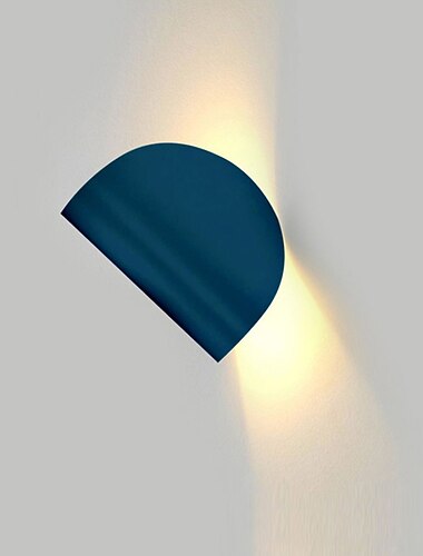 Lightinthebox wewnętrzne kinkiety LED w stylu nordyckim salon metalowy kinkiet 85-265 V