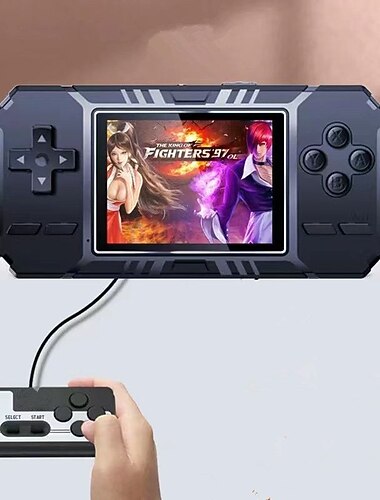 Console de jeu portable S8 console de jeu rétro mini avec 520 jeux classiques écran de 3,0 pouces batterie rechargeable console de jeux portable supporte la TV idéal petit cadeau de Saint-Valentin