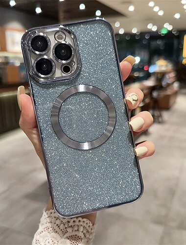 telefoon hoesje Voor iPhone 15 14 Pro Max Plus 13 12 11 Pro Max Achterkant Met Magsafe en schermbeschermer TPU