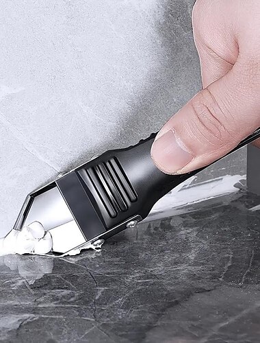 5 az 1-ben tömítőanyag-eltávolító szerszámkészlet, fugázószerszám, tömítőanyag-kikészítő szerszám, ragasztós szöglehúzó szerszám ablakok és mosogatók felújításához konyhákban és fürdőszobákban