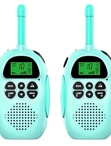 2PCS 3-5km Rækkevidde To-vejs Lang Rækkevidde Walkie Talkies Radio Intercom Legetøj Udendørs Gå Camping Gaver