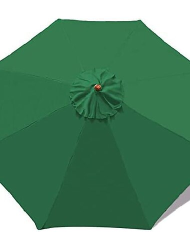 guarda-chuva de pátio guarda-chuva ao ar livre guarda-chuvas de mesa de mercado de pátio com inclinação de botão, manivela para gramado, jardim, deck, quintal e piscina (apenas a superfície do guarda-chuva)