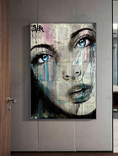 Druck Gerollte Leinwand - Menschen Modern Kunstdrucke