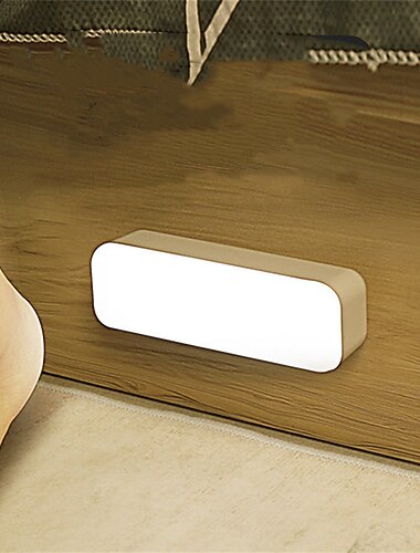 Lumière de lecture murale lampe collante sous lit lampe éclairage monté sous cabinet rechargeable sans fil LED miroir de maquillage cuisine cadeau de la Saint-Valentin