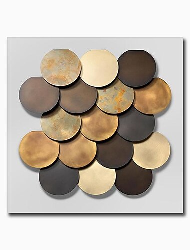 abstrakt vægkunst lærred sort guld geometriske print og plakater maleri moderne nordisk luksus vægkunst stue boligindretning uden ramme