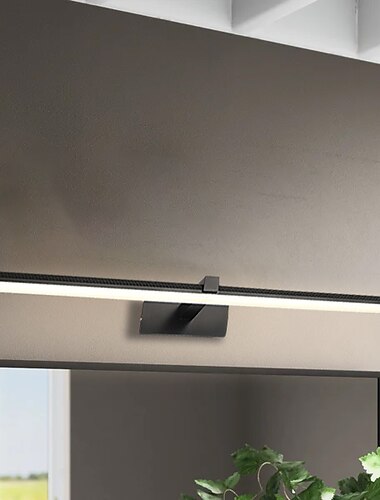 badspiegel lampen led spiegel koplamp 24" ip20 7w badkamer spiegel koplampen, led spiegel licht waterdicht mist dressing licht wandverlichting wit licht 110-240v