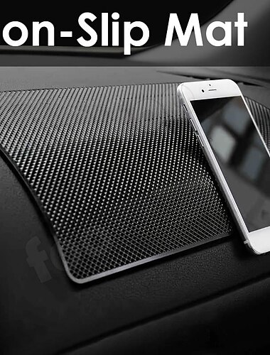 bordul mașinii covoraș lipicios anti-alunecare suport cheie telefon covoraș anti-alunecare tampon magic anti-alunecare covoraș adeziv autocolant pentru accesorii auto bmw (200mm x 130mm)