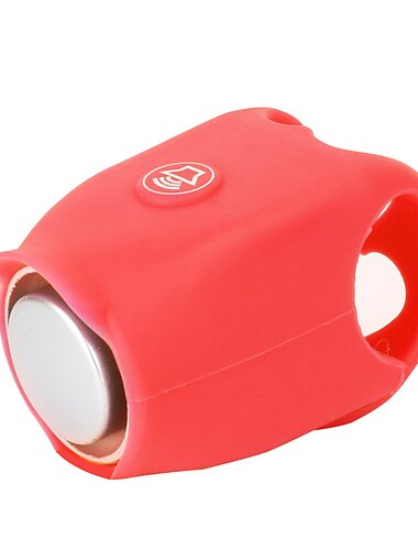 ηλεκτρικό κουδούνι ποδηλάτου 90db κόρνα ανθεκτικό στη βροχή mtb τιμόνι ποδηλάτου δαχτυλίδι κοχύλι σιλικόνης αξεσουάρ κουδουνιών ποδηλάτου