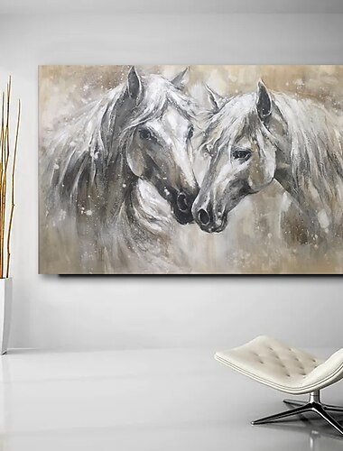 pintura a óleo pintados à mão animais animais tela moderna enrolada enrolada sem moldura