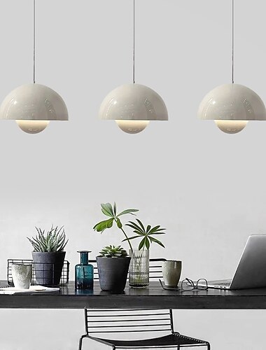 blomsterknopp lysekrone macaron justerbar nedhengt pendellampe soverom nattbordsdekor hengende lampe e27 1-lys farge pendel takbelysningsarmaturer