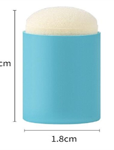 1 confezione di spugne per le dita con custodia per la pittura di inchiostri artistici