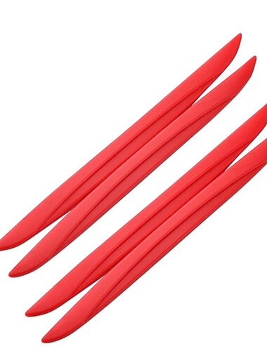 Starfire 4pcs / Set Universal Kratzschutz Stoßstangenschutz Autotür Kantenschutz Rückspiegel Schutz Aufkleber Schutzstreifen