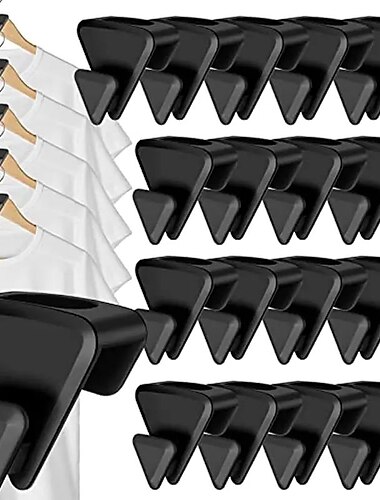 12 platzsparende Schrankorganisatoren&amp; Aufbewahrungsregale – verdreifachen Sie Ihren Stauraum mit den TV-Kleiderbügelanschlüssen!
