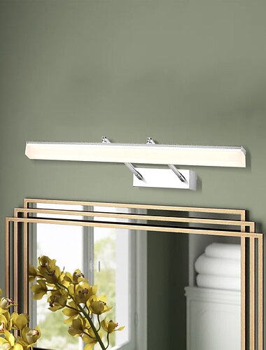  speil ledet baderom belysning stue bad jern vegglampe ip66 generisk 16 w