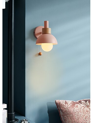 תאורת קיר led נדנדה אור מתכת ברזל סלון מדגם חדר שינה ליד המיטה טלוויזיה קיר אמנות אור אור קיר 110-240v