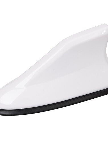 Auto-Haifischflossenantenne, universelle wasserdichte Dachantenne für Radiosignalempfänger für die meisten Pkw, SUVs und Lkw, robustes, aerodynamisches Haifischflossen-Design mit starkem Klebeband
