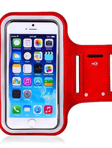 Estojo de braçadeira esportiva universal à prova d'água para corrida de ginástica para celular suporte para bolsa de braço para iphone smartphone na mão