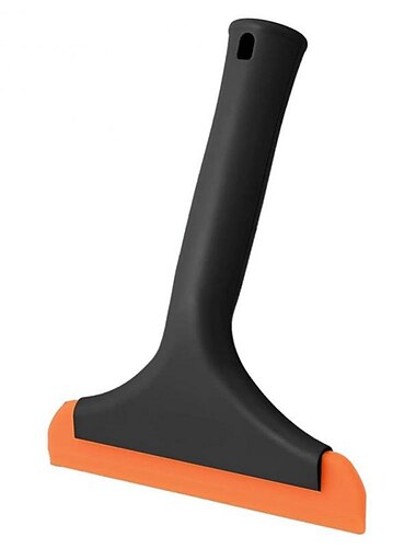 מגב סיליקון סופר גמיש להב מים אוטומטי מגב מים מגב מקלחת מגב ידית ארוכה לחלון שמשת רכב