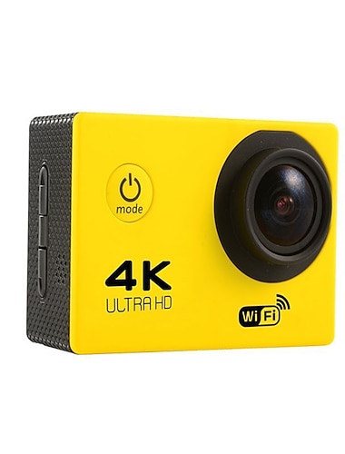 Caméra d'action 4K Ultra HD 4K/30fps WiFi 2 pouces 170D sous l'eau caméra vidéo d'enregistrement casque caméscopes extérieurs cadeau de la Saint-Valentin