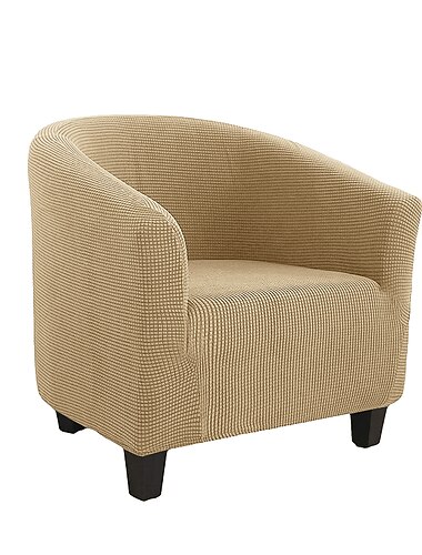 Clubsesselbezug, Fass, Burgunderrot, Stuhlbezug, Stretch-Sesselbezug, Sessel-Sofabezug für Hunde und Haustiere, waschbarer Couch-Möbelschutz, weich und strapazierfähig