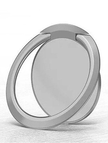 extreem dunne luxe metalen gsm-aansluiting houder universele telefoon magnetische auto beugel stand accessoires vinger ring