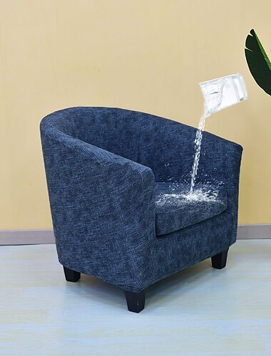 housse de chaise club housse de chaise baril housse de chaise de baignoire extensible, housse de canapé de fauteuil pour chiens animaux de compagnie, protecteur de meubles de canapé lavable doux et