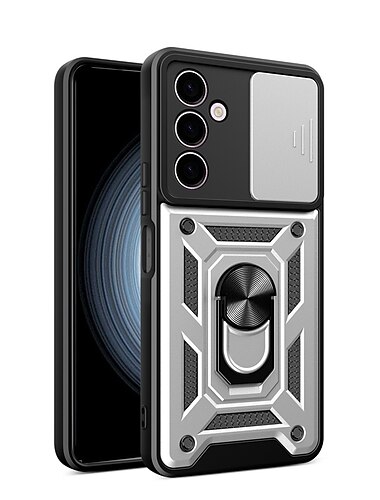 telefone Capinha Para Samsung Galaxy S26 Ultra Plus S25 S24 S23 S22 S21 FE S21 Ultra Plus S20 A32 Capa traseira Moldura Anti-Choque Suporte para carregamento sem fio Proteção de nível militar Retro