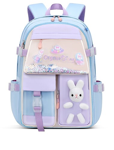 Skolesekker Tegneserier Rygsæk til Piger Large Capacity Multifunktion Tilbage til Skole Gaver