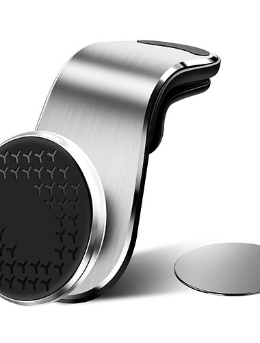 Support de téléphone magnétique pour voiture montage universel sur grille d'air support GPS pour iPhone Samsung Huawei rotation à 360°