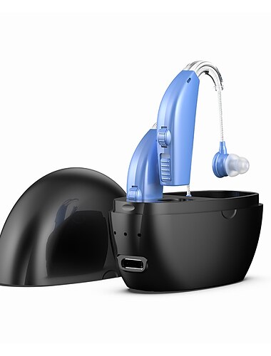 μίνι επαναφορτιζόμενο βοήθημα ακοής ψηφιακό βαρηκοΐας bte ρυθμιζόμενος ενισχυτής ήχου φορητό ψηφιακό ακουστικό βαρηκοΐας κωφών ηλικιωμένων
