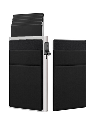 Automatisk pop-up kreditkortholder minimalistisk RFID-blokerende mænds visitkort pung