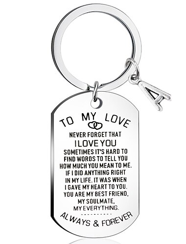 lindo presente de chaveiro para marido/esposa - perfeito para aniversários namorados aniversários namorados namoradas ele suas mulheres & homens!