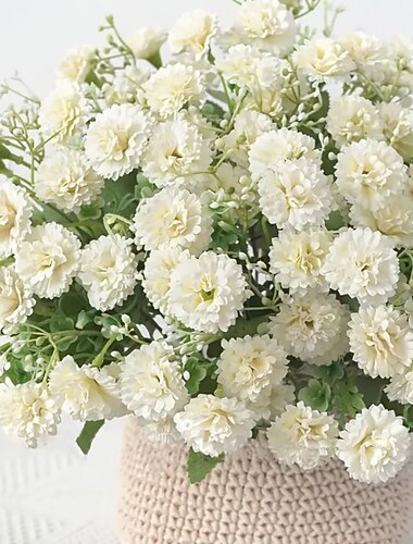 1 stk 20 hoveder kunstige blomster falske hortensiaer til boligindretning