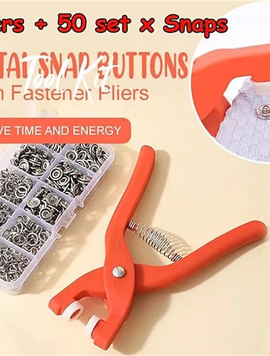 metalliset nepparit paksunnetuilla neppareilla pihdit työkalusarja ruostumattomasta teräksestä valmistettu ompelunapit farkuille vaatteet tee itse käsityöt kodin ompelutarvikkeet tarvikkeet