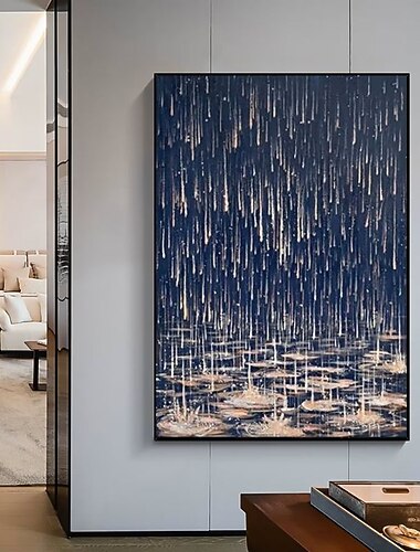 grande peinture à l'huile 100% fait main peint à la main art mural sur toile gris moderne abstrait classique décoration de la maison décor toile roulée pas de cadre non tendu